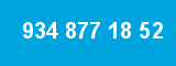 934 877 18 52 934 877 18 52